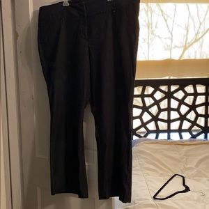 Maurices charcoal dress slacks stretchy sz 24S